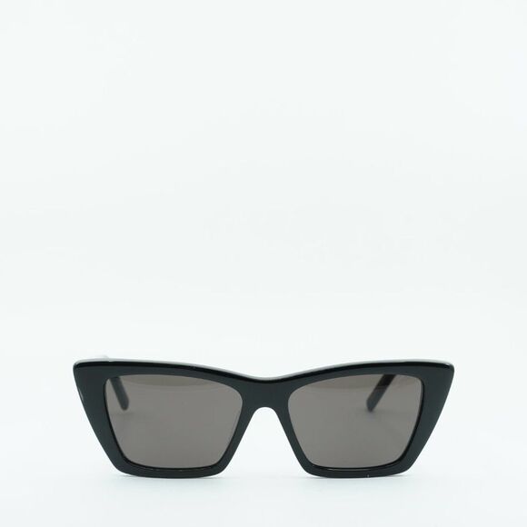 💯 NEW SAINT LAURENT SL276 MICA 001 BLACK GREY SUNGLASSES - Picture 2 of 14